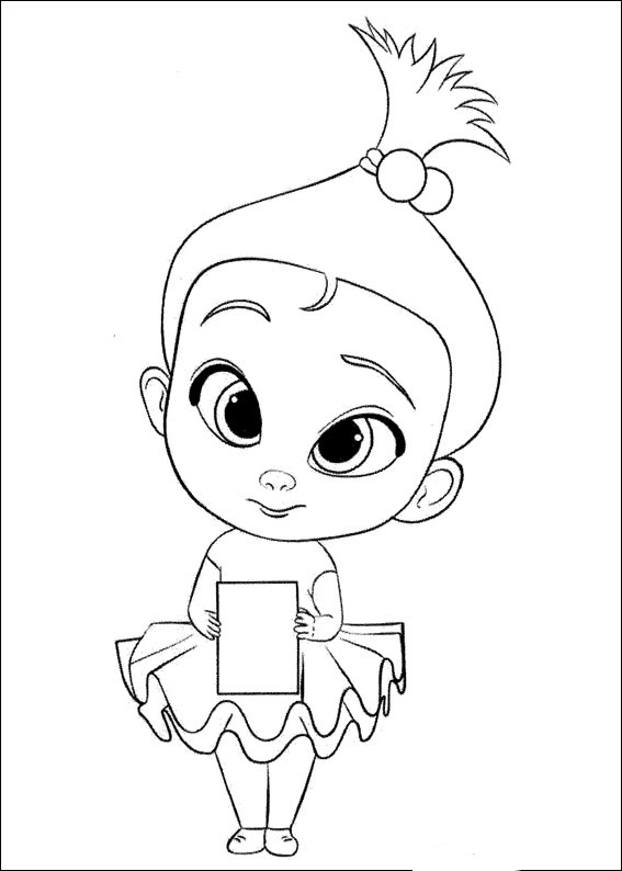 Bebe Jefazo Para Pintar Dibujos Para Imprimir Y Colorear 